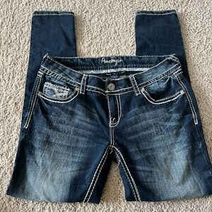 Amethyst jeans size 11, skinny jeans